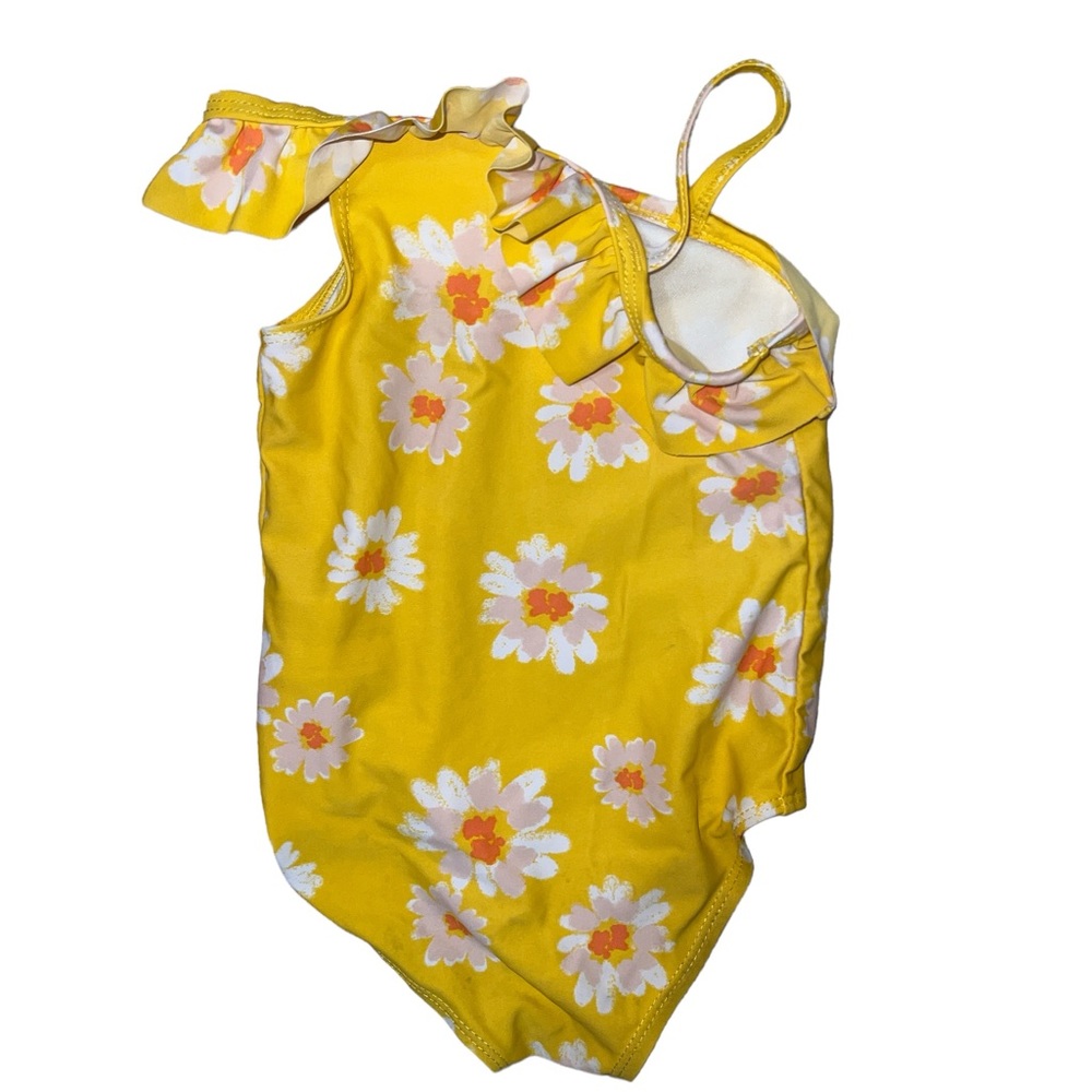 CARTERS | FLORAL RUFFLE SWIMSUIT - Picture 3 of 4